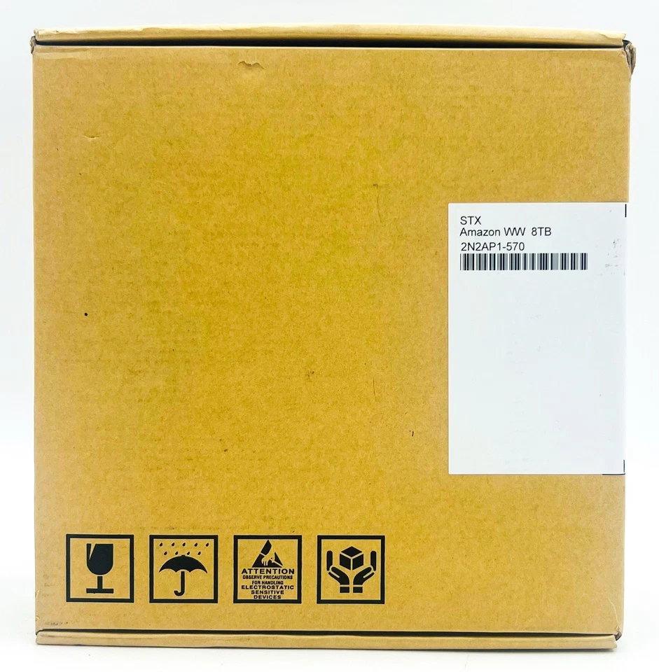 Seagate Desktop 8TB Expansion External Hard Drive - Black (STGY8000400) - Image 3 of 4