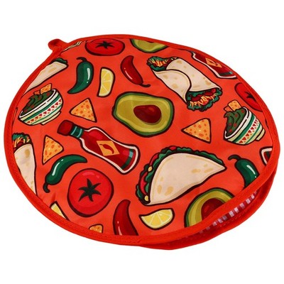 12 Zoll Stoffbeutel für Burrito, tragbarer Tortilla Wärmer Beutel Zuhause für 3810