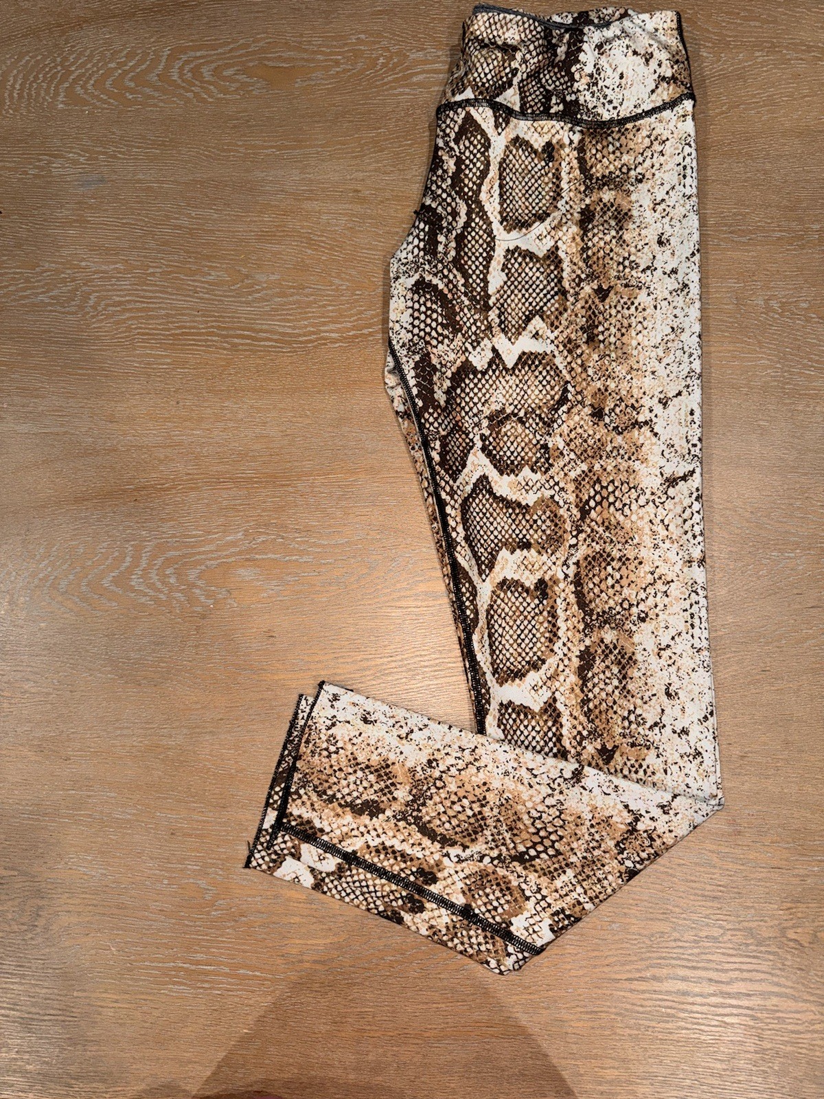 True Religion Bodied Python Legging Brown / Beige… - image 1