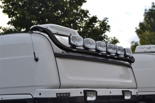 Bragan™ DachträGer Mit Leds Spotlights FüR Scania P/G/R Pre 09 Topline Black-image