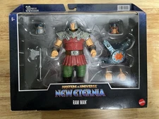 Mattel MOTU Masters of the Universe Masterverse RAM MAN Figure New Box Damage