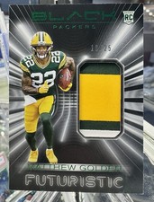 2025 Panini Black FOTL Matthew Golden RC # /25 Patch Futuristic Patch Packers