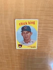 1959 TOPPS BASEBALL HIGH #538 CHICK KING!! $1 SHIPPING!!