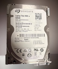 Seagate Laptop Thin HDD 500GB, specifically model ST500LM021.