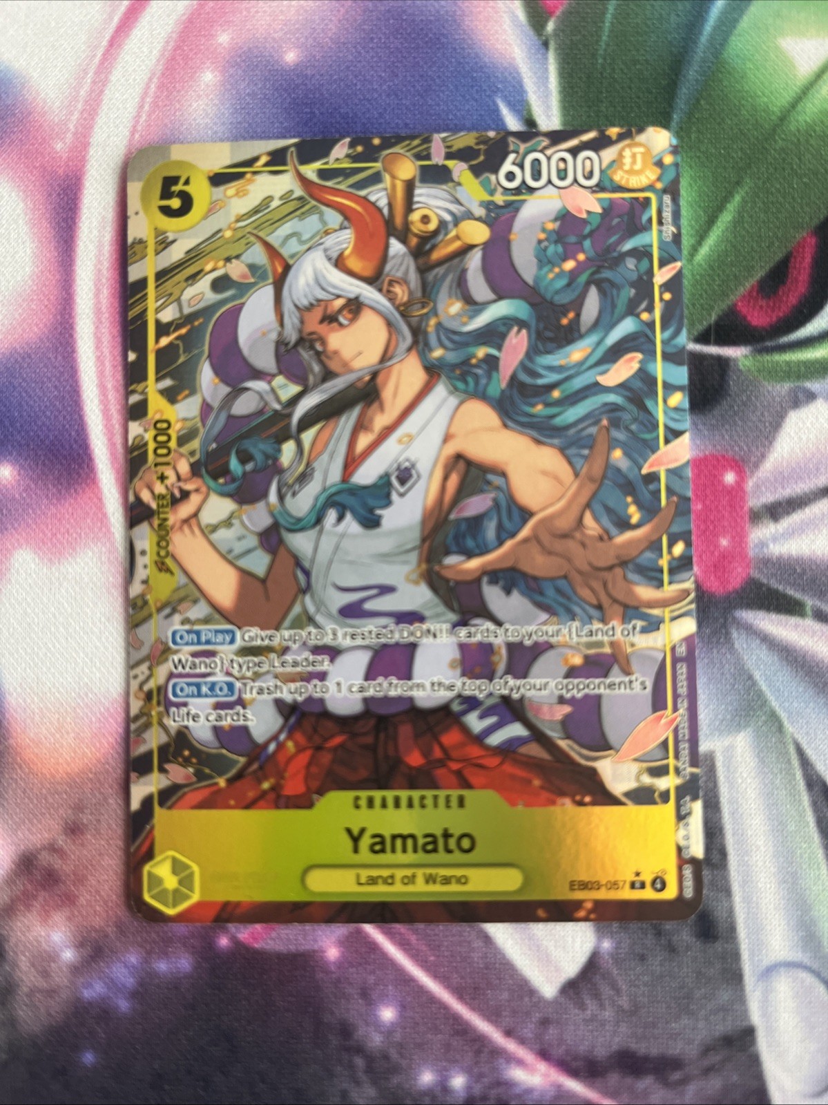 One Piece TCG Yamato EB03-057 English (R) Alt Art EB03 Heroines Edition NM