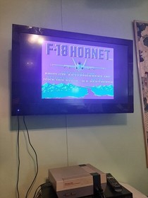 F-18 HORNET for Atari 7800 - Good condition, tested & works!