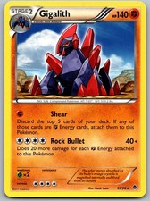 Gigalith 53/98 Rare Emerging Powers Pokemon Near Mint
