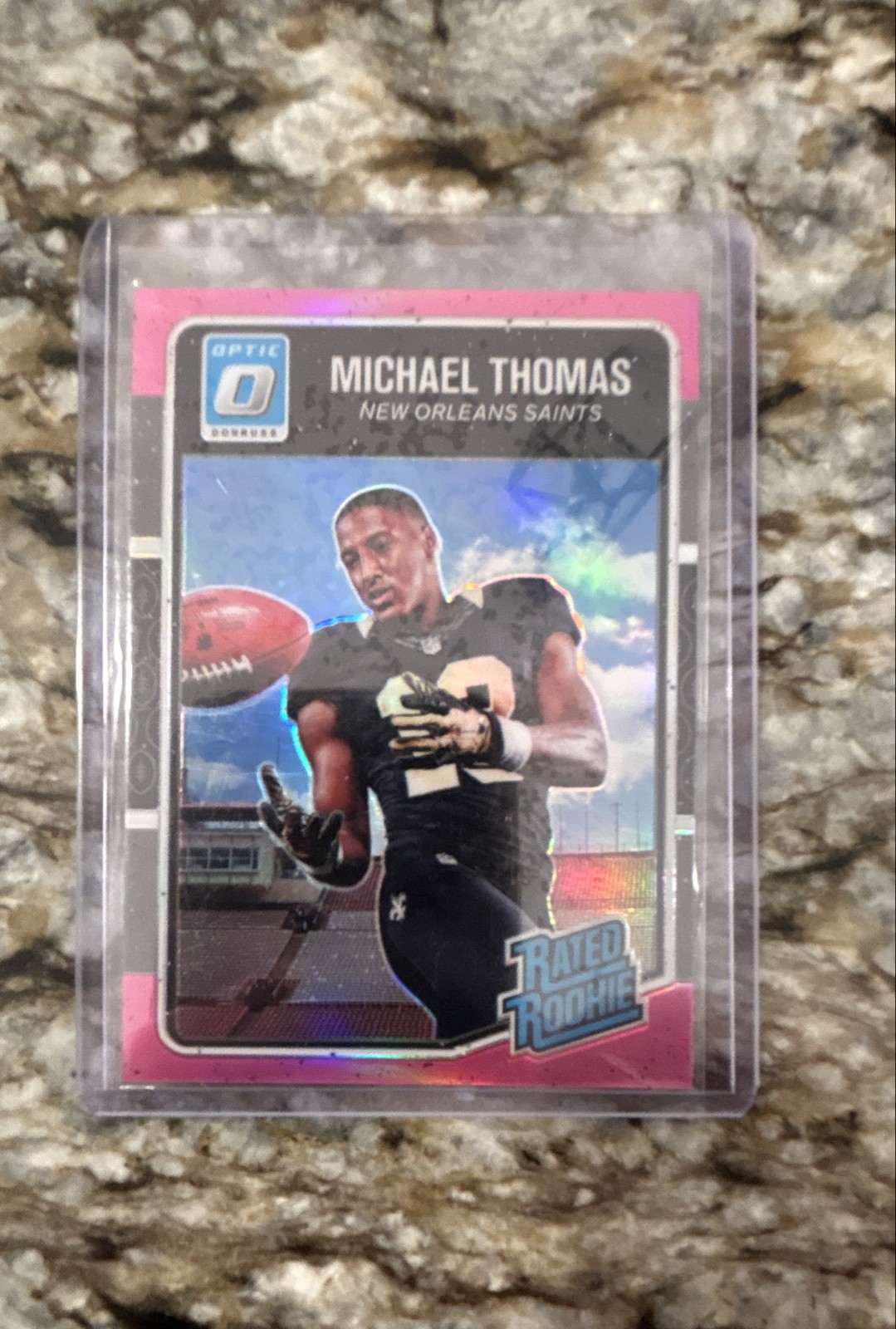 2016 Donruss Optic MICHAEL THOMAS Pink Rated Rookie SP #186 New Orleans Saints
