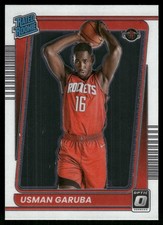 2021-22 Donruss Optic #188 Usman Garuba Houston Rockets Rookie
