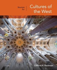 Sources for Cultures of the West, Volume 2: Since 1350