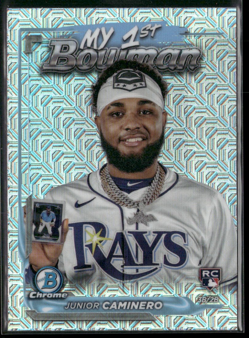 2024 Bowman Chrome #M1B-11 Junior Caminero My 1st Bowman Mojo Refractors