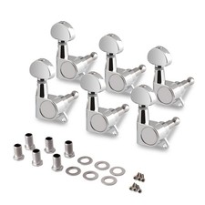 Metallor Sealed Full Metal Tuners Tuning Pegs Machine Heads For Electric Guitar