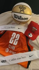WNBA Fan Set: CC22 All-Star jersey & b-ball, RARE CC Thundersticks & Fever hat