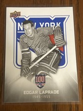 Edgar Laprade  2025-26  New York Rangers Centennial 100 WHITE  #3