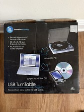 Innovative Technology ITUT400 USB Turntable