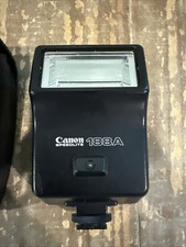 Canon Speedlite 188A Vintage with Case UNTESTED
