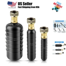 3 PCS Drain Cleaning Bladder Kit, Fits 1" to 6" Pipes, Water Pressure Unclogg...