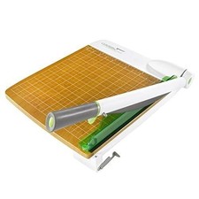 Westcott 16717 12-Inch Wood Base Guillotine Paper Cutter,with 30 Sheet Capacity
