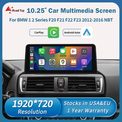 Wireless CarPlay AndroidAuto TouchScreen For BMW 1 2 Series F20 F21 F23 With NBT