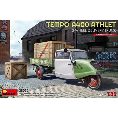 MINIART MA38032 Tempo A400 Athlet 3-Wheel Delivery Truck