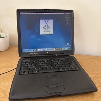 Apple PowerBook G3 WallStreet PDQ - 300MHz, 512MB, 16GB SD / SSD / 20x CD