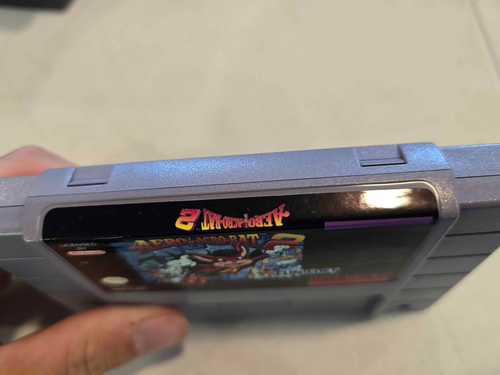 Aero the Acro-BAT 2 (Super Nintendo SNES) Authentic and Tested Clean - Picture 3 of 3