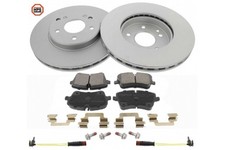 MAPCO Bremsensatz Scheibenbremse 47804HPS für MERCEDES KLASSE W203 Kreuzschliff