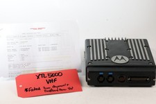 Motorola XTL5000 VHF M20KSS9PW1AN Astro25 mobile Remote Bad TX Failed 3920