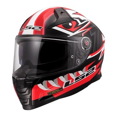 Road Helmet LS2 FF811 Vector II Buntri - Black / Red (S)