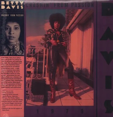 LP Betty Davis Crashin from Passion OBI / BOOKLET NEW OVP Light In The Att