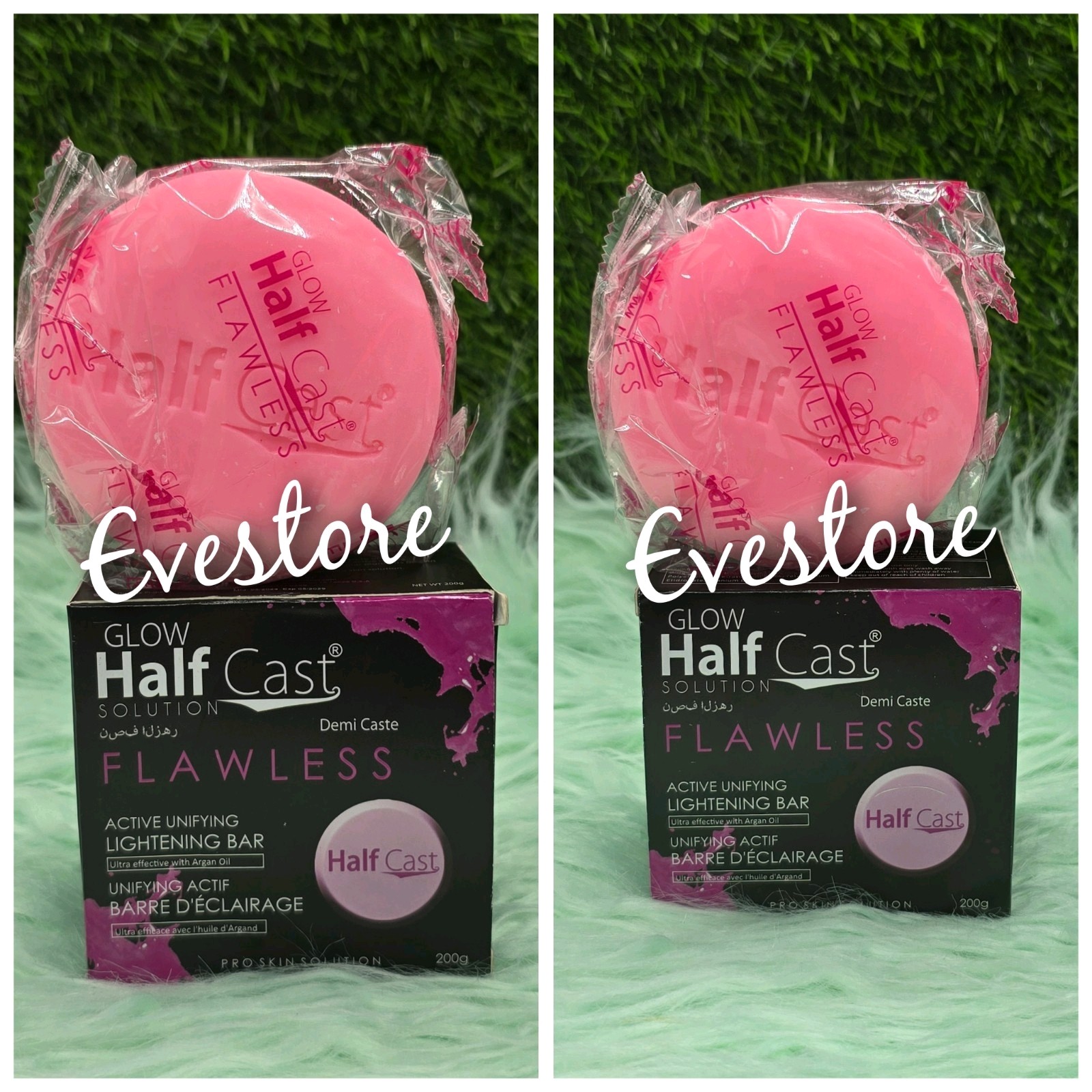 Glow Flawless Unifying Lightening Lotion, Purifying Bar, Ulta Radiance Serum