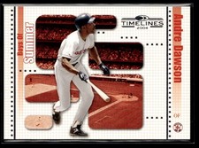 2004 Donruss Timelines Boys of Summer Andre Dawson 041/250 Boston Red Sox #3