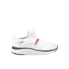 PUMA Softride Sophia Slip On Youth Girls White Sneakers Casual Shoes 195568-02
