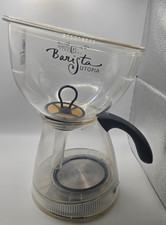 VTG  Starbucks Barista Utopia Vacuum coffee maker  model BU1 NO BASE  READ parts