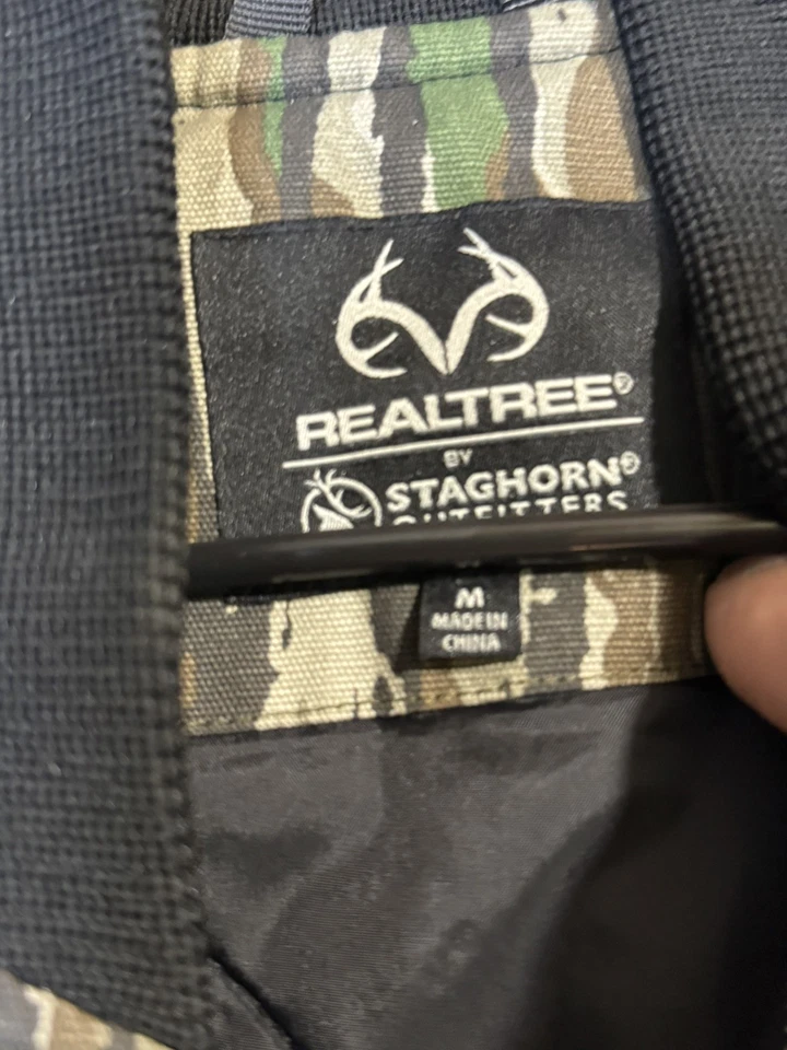 Realtree Mens Camo Hunting Vest Staghorn Medium - Image 4 of 4