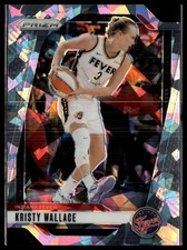 2024 Panini Prizm WNBA #133 Kristy Wallace Ice Prizms