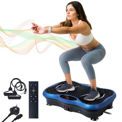 Whole Body Vibration Plate Bluetooth 330 LBS Toning Wellness Bluetooth  Remote