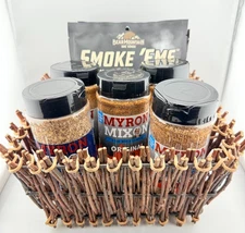 Myron Mixon BBQ Rub Gift Set Competition Pitmaster Sampler Smoke’ems