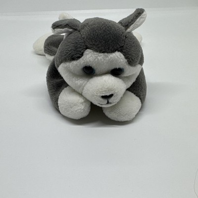 Ty Beanie Baby Nanook Husky Dog Plush 1996 Collectible 8'' Puppy Canine
