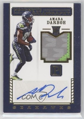 2017 Panini Pantheon Gold 36/49 Amara Darboh #135 Rookie Auto RC 0hd6