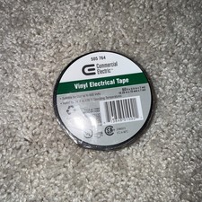 Commercial Electric Electrical Tape Vinyl Black 3/4" x 60 ft. x 7 mil 30002652