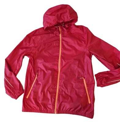 Damen Regenjacke mit Kapuze pink ACTIVE Größe M wenige Male getragen