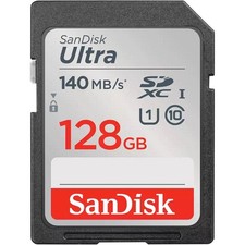 SanDisk Ultra 128 GB Class 10/UHS-I U1 SDXC 1 SDSDUNB128GAN6IN