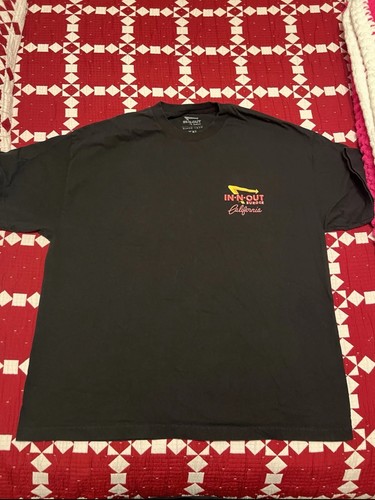 In N Out Burger T-Shirt XXL 2012 Retro Store #1 California 2XL VTG
