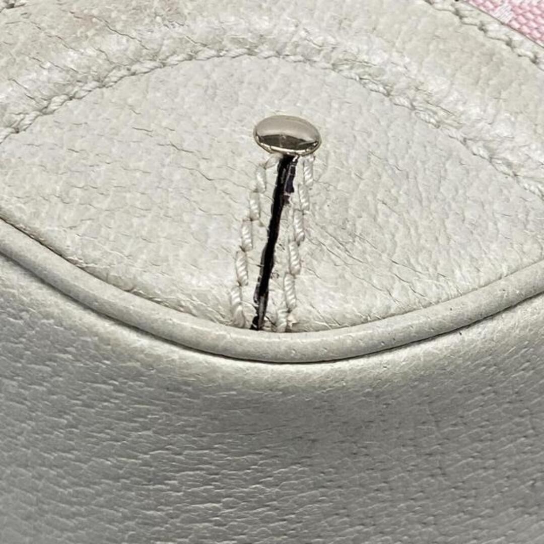 Gucci GG Shoulder Bag Light Pink Ivory Leather Used 16cm x 26cm x 6cm thumbnail 7