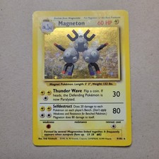 1999 Pokemon Magneton 9/102 Holo Base Set Unlimited WOTC on eBay
