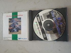 F-1 Live Information Japan Version Sega Saturn Used Tested