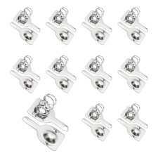AA Battery Contact Spring Plates, 10 Set 10 mm x 10mm Terminal Contacts