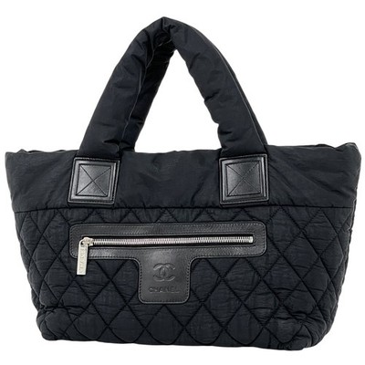 CHANEL Coco Cocoon Small Tote Bag (Interlocking) CC logo  Hand Bag Tote Bag ...