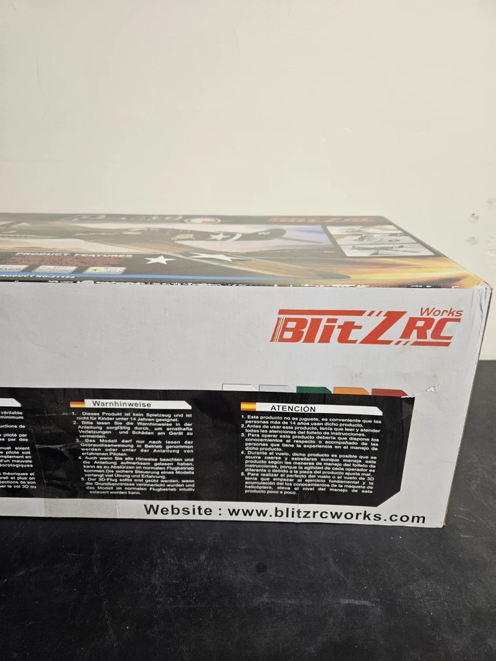 BLITZ RC P-40 PRISTINE NEW IN BOX ***No REMOTE - Image 3 of 4
